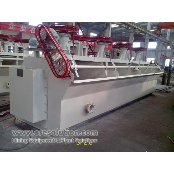 Linea di produzione di minerali di piombo e zinco e soluzioni di processo