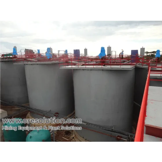 Linea di produzione CIP dell'oro e soluzione di processo