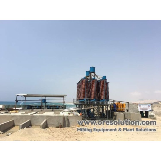 Linea di produzione e soluzioni di processo per il rutilo