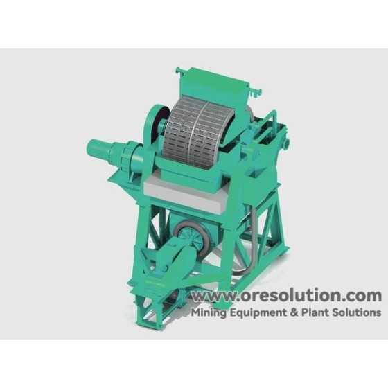 Separatore magnetico ad anello verticale ad alto gradiente